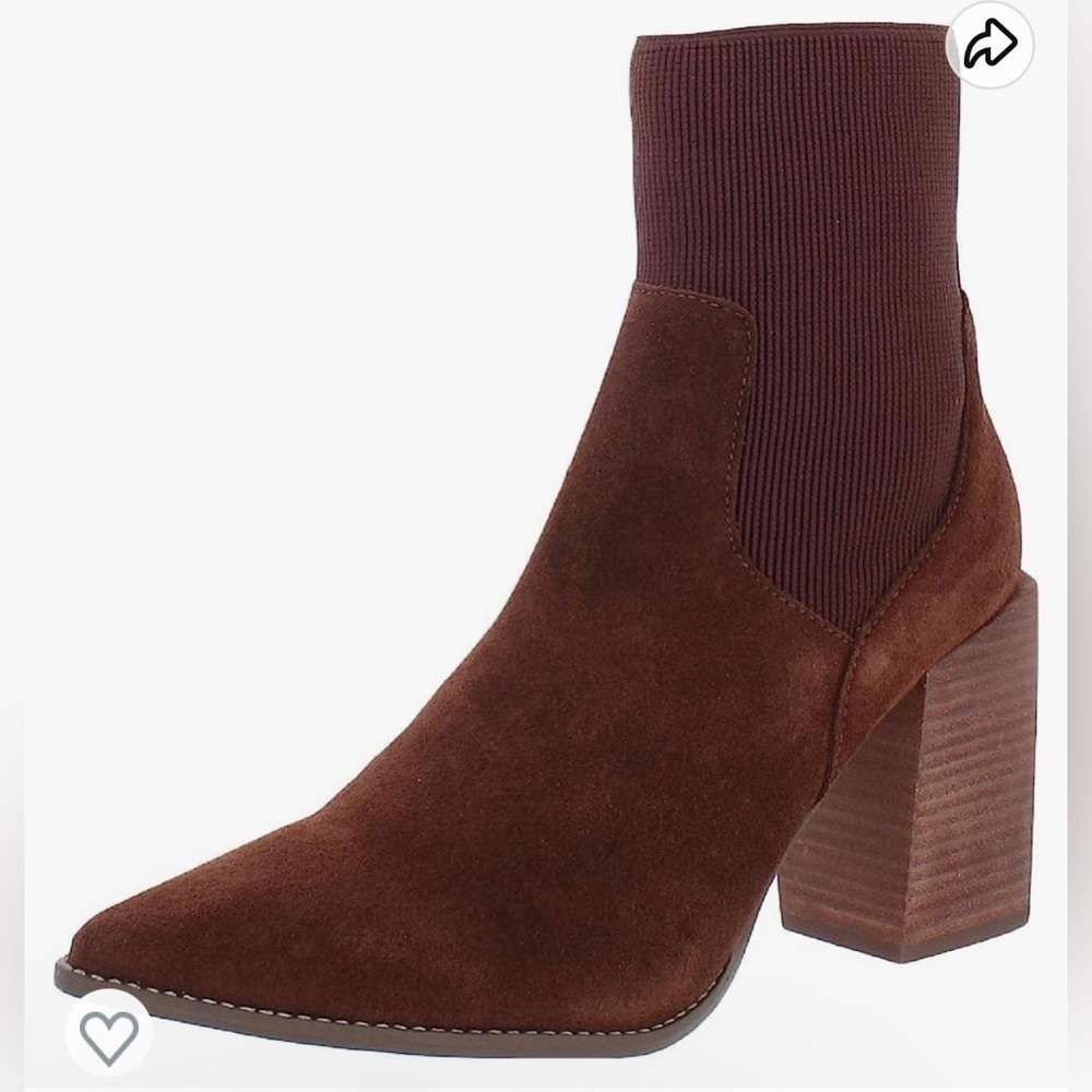 STEVE MADDEN CHESTNUT TOUCHDOWN ANKLE BOOTIE SIZE 10M NEW